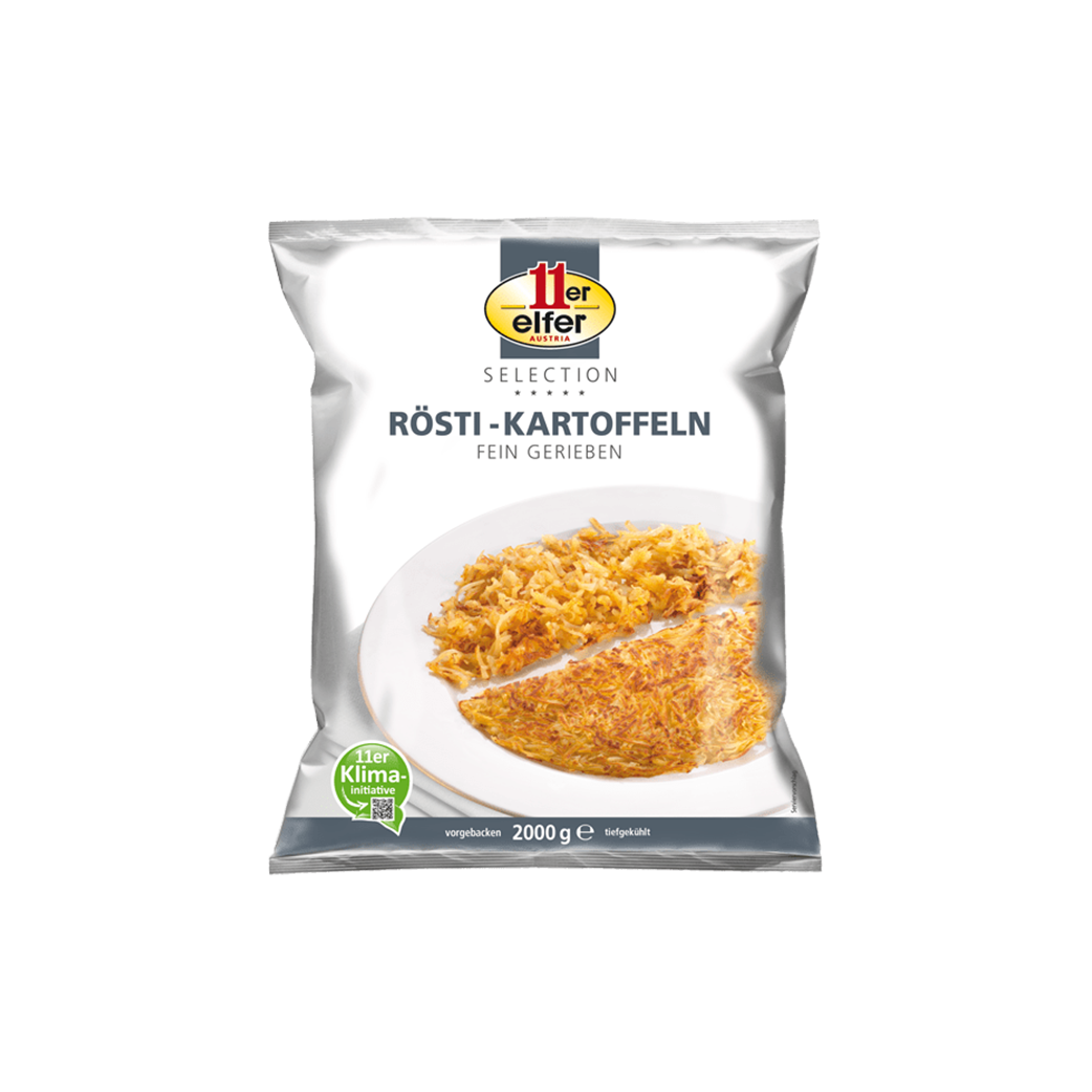 Rösti-Kartoffeln fein gerieben