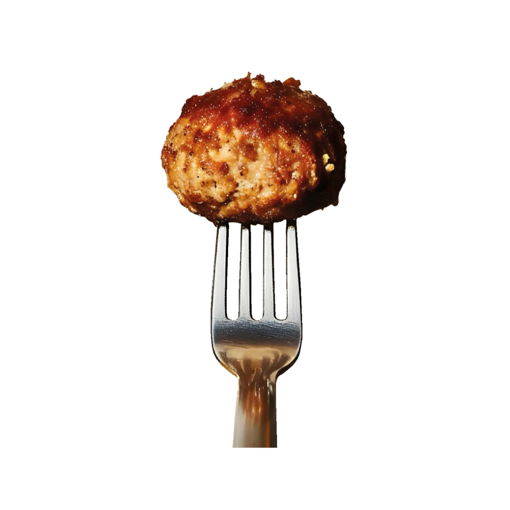 Hackbällchen auf Pilzbasis