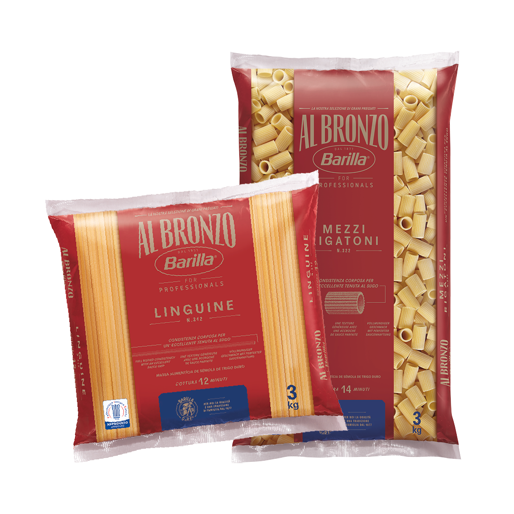Barilla Al Bronzo Mezzi Rigatoni & Linguine
